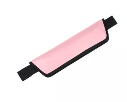 Glute Thrust Belt for reverse squat exercises in black and pink options