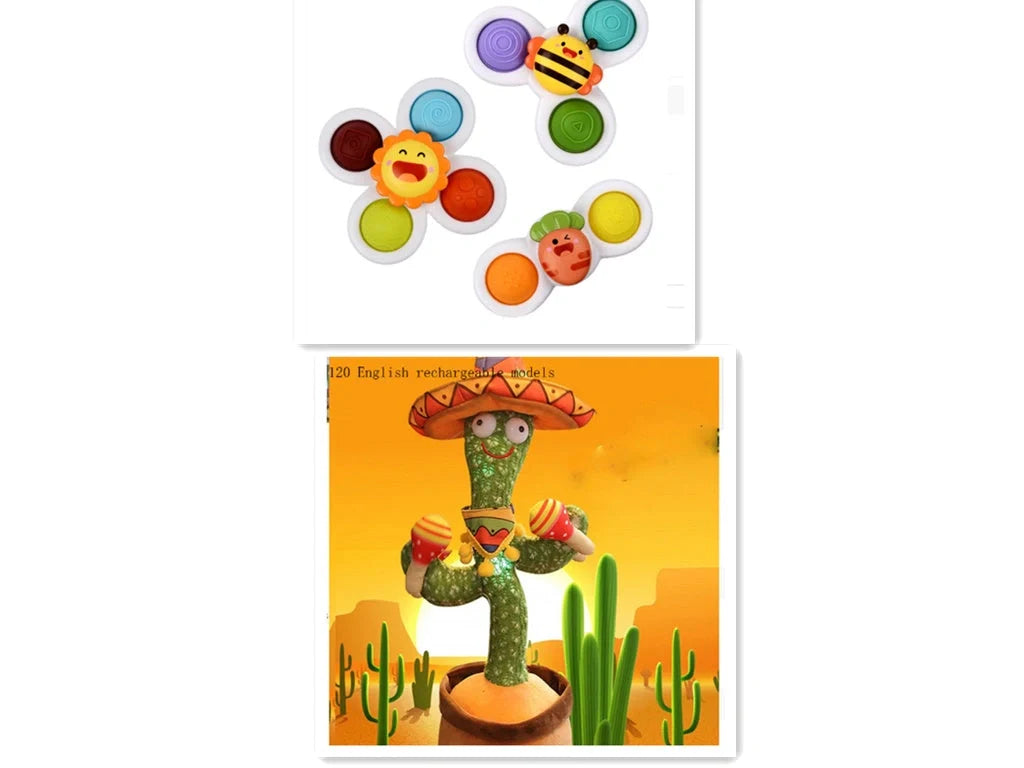 Kids insect spinner rattle bath toy for toddlers, durable and waterproof