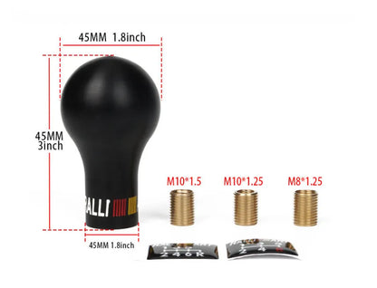 Manual gear shift knob with wave lever design for Mitsubishi cars in five colour options