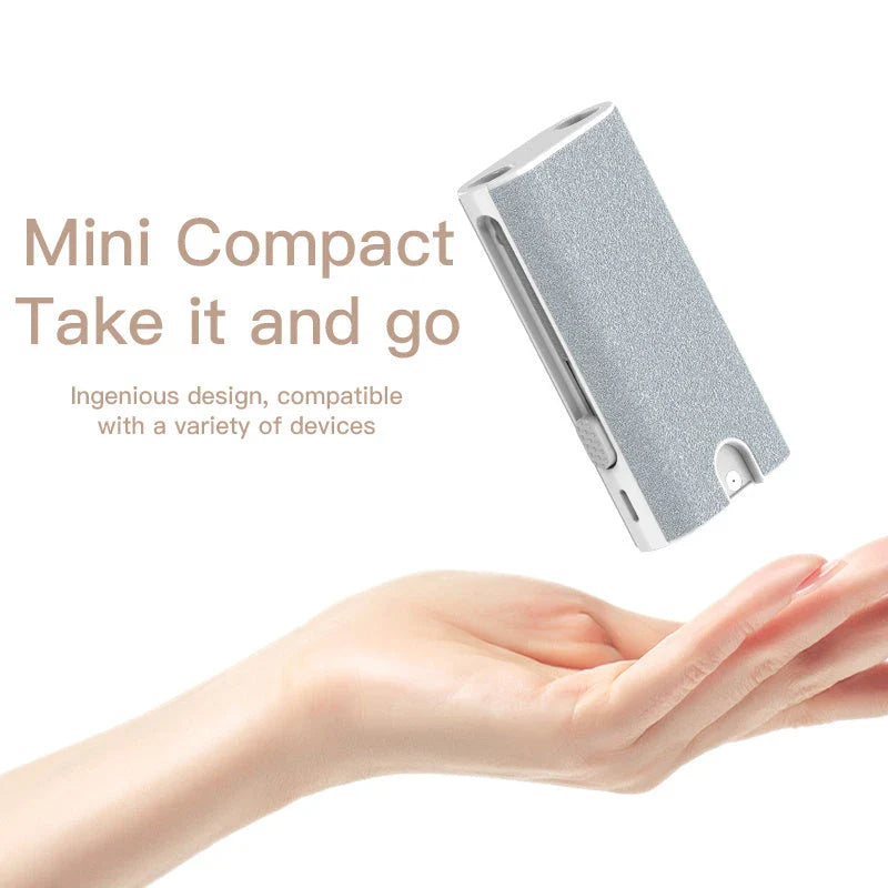 Premium 5-in-1 Screen and Electronics Cleaning Kit with Soft Flocking Sponge, High-Density Brush, and More for Phones, Tablets, Laptops, and Other Devices