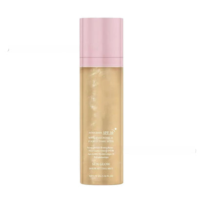 75ml hydrating face mist spray bottle with spray nozzle applicator for skin toner application