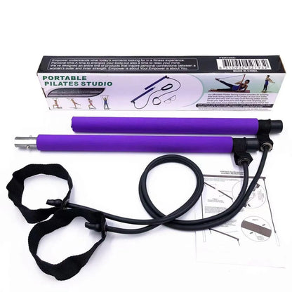 Adjustable hip training pulling rope for yoga and fitness exercises in choice of colours
