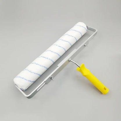 Professional 18-inch paint roller set with three different brush heads for wall and floor painting