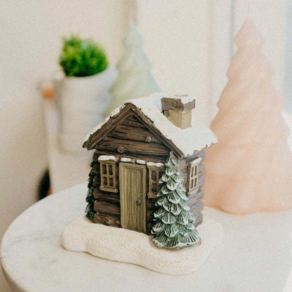 Rustic cabin-style incense burner for creating a cozy, inviting atmosphere in your home