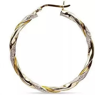 Simple Gold Women's Metal Alloy Geometric Earrings in gold and gold A colors