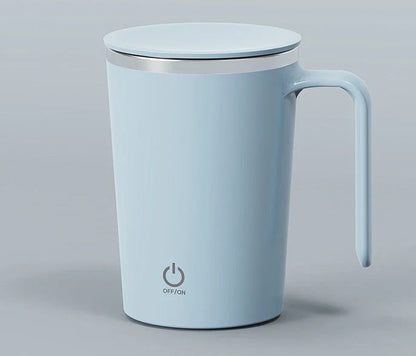 Automatic Stirring Coffee Mug with Hands-Free Mixing and Temperature Control