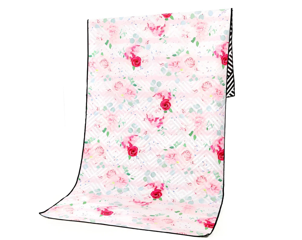 Superfine fibre beach towel in various colours, 175x75cm size, 280g lightweight for travel and outdoor sports