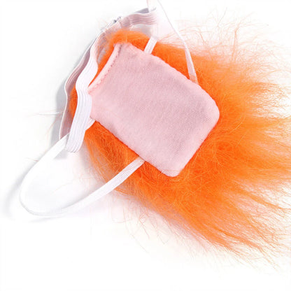 Adjustable dog wig for pet costumes in multiple colors