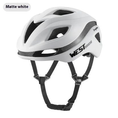 Adult road bike safety helmet in multiple colours with adjustable 58-61cm fit