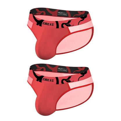 Men's low waist boxer shorts in breathable modal mesh, solid black, pink or red, sizes M to XXL