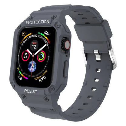 Soft TPU Apple Watch Series 8 compatible sport strap in multiple colours for 38mm and 42mm models