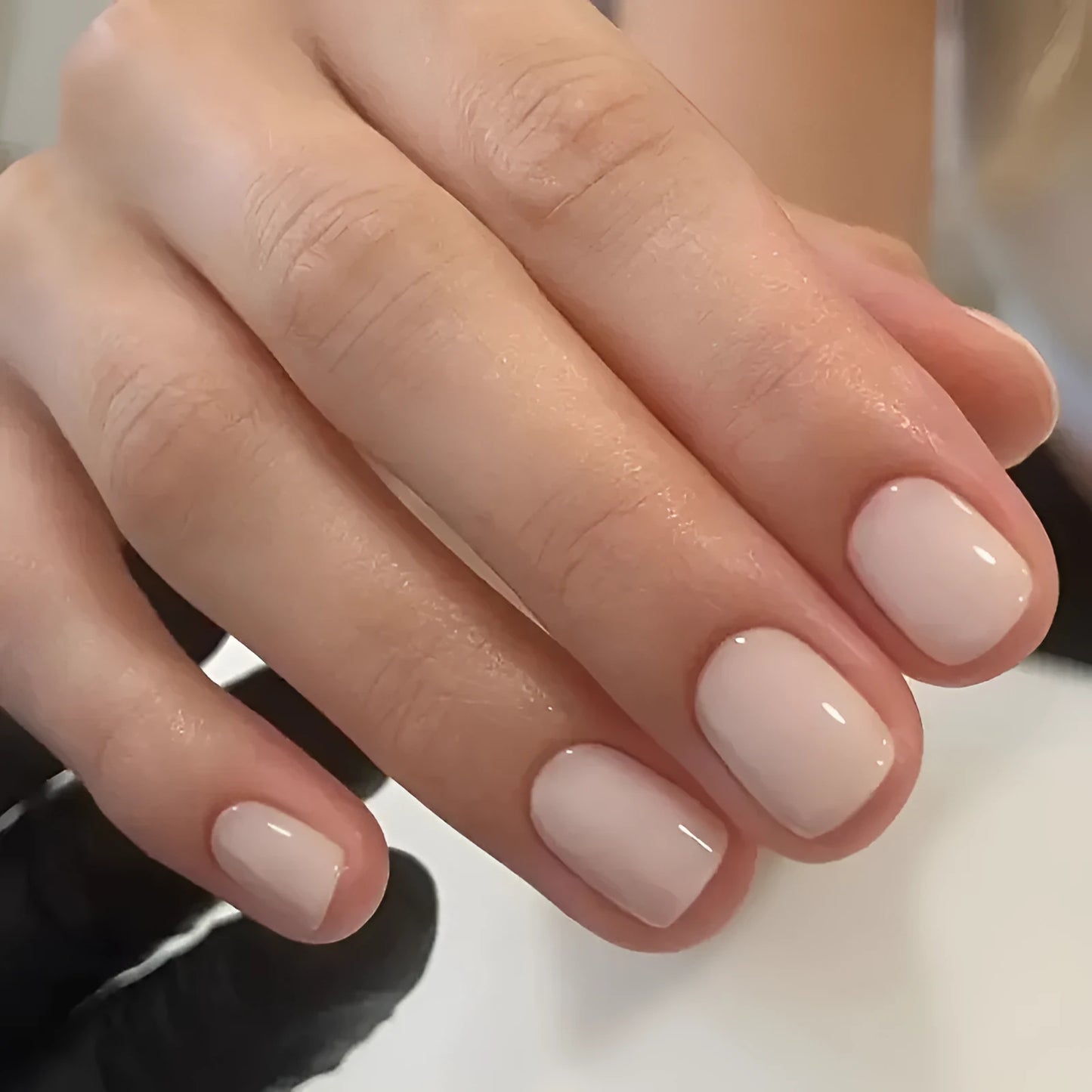 MY119 solid colour plastic false nail set with cute style design for ladies fashion wear