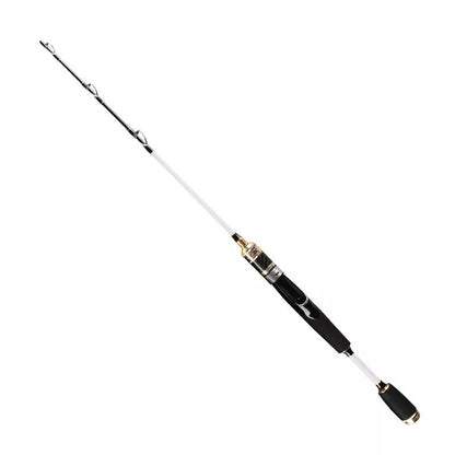 Carbon Valve Stem Fishing Rod with Micro Lead Raft Handle for enhanced grip and control