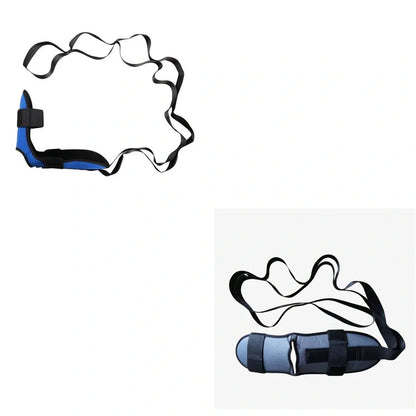 Fitness stretching belt for plantar fasciitis with 23cm length and multiple colour options