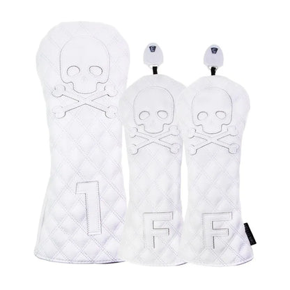 Black and white golf waterproof wooden pole protective cover for sports equipment