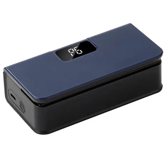 Portable mini sealing machine in blue colour with 4cm sealing bar for plastic bags