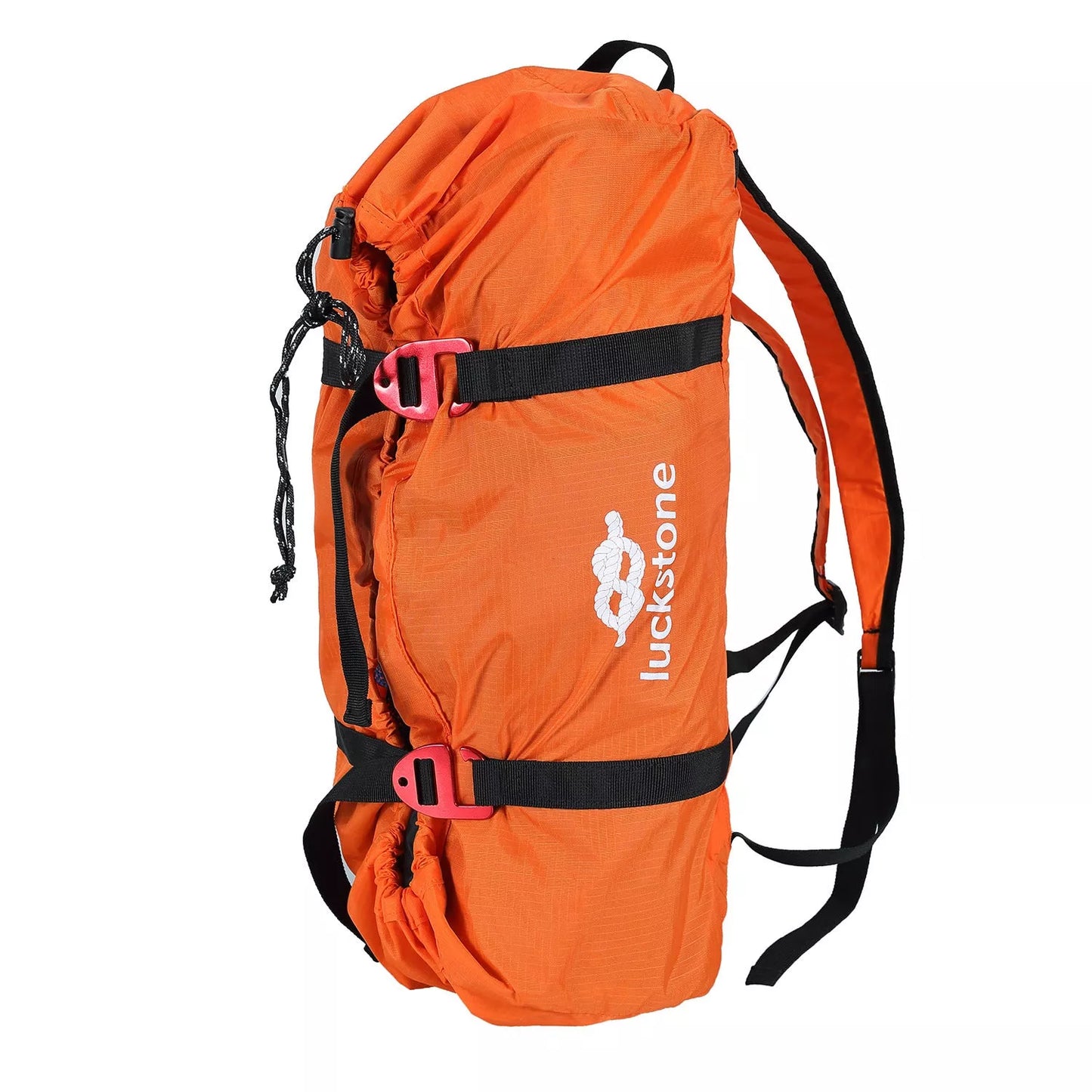 Outdoor climbing double shoulder rope bag in various colors