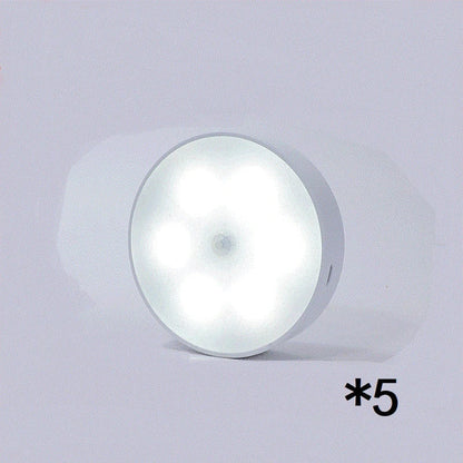 USB-powered motion-activated LED puck lights for cabinets, closets, and other small spaces