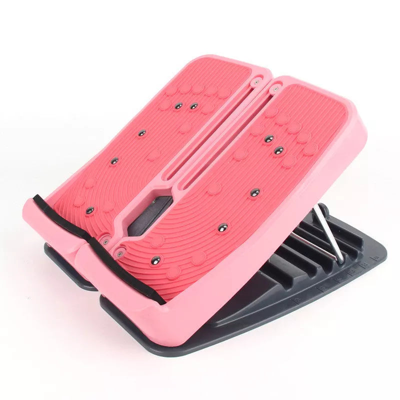 Multifunctional lacing plate for fitness and massage in various colors