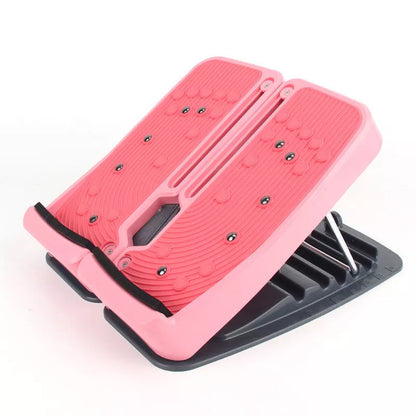 Multifunctional lacing plate for fitness and massage in various colors
