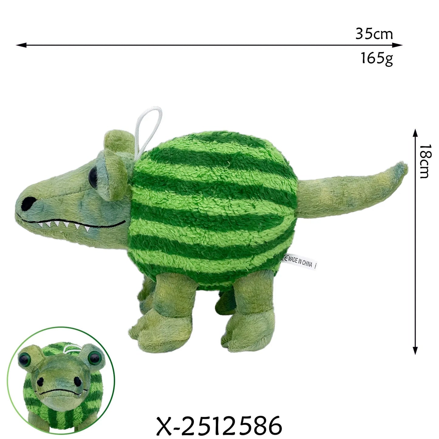 Shark figurine peripheral cotton plush toy in a humorous animal character design