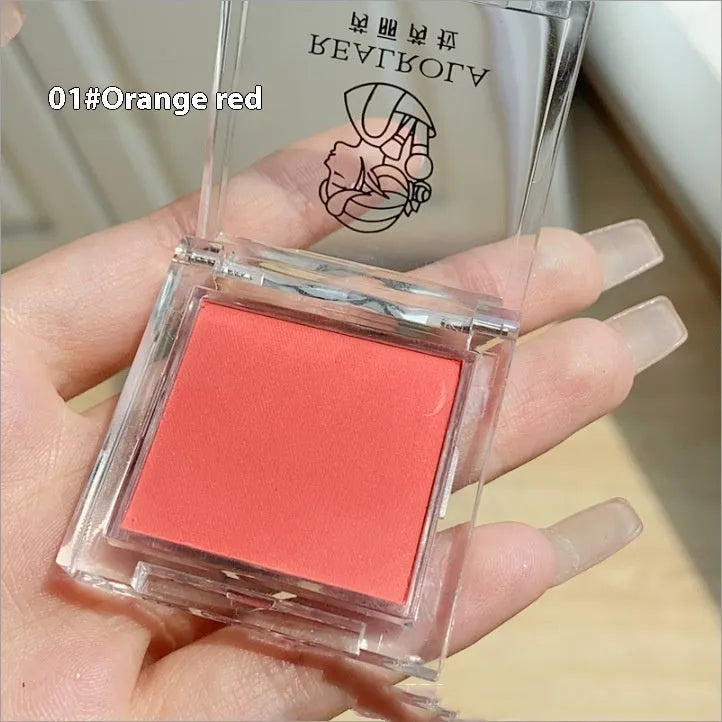 Bright yellow matte eyeshadow single pan with 2g net content for monochrome makeup application