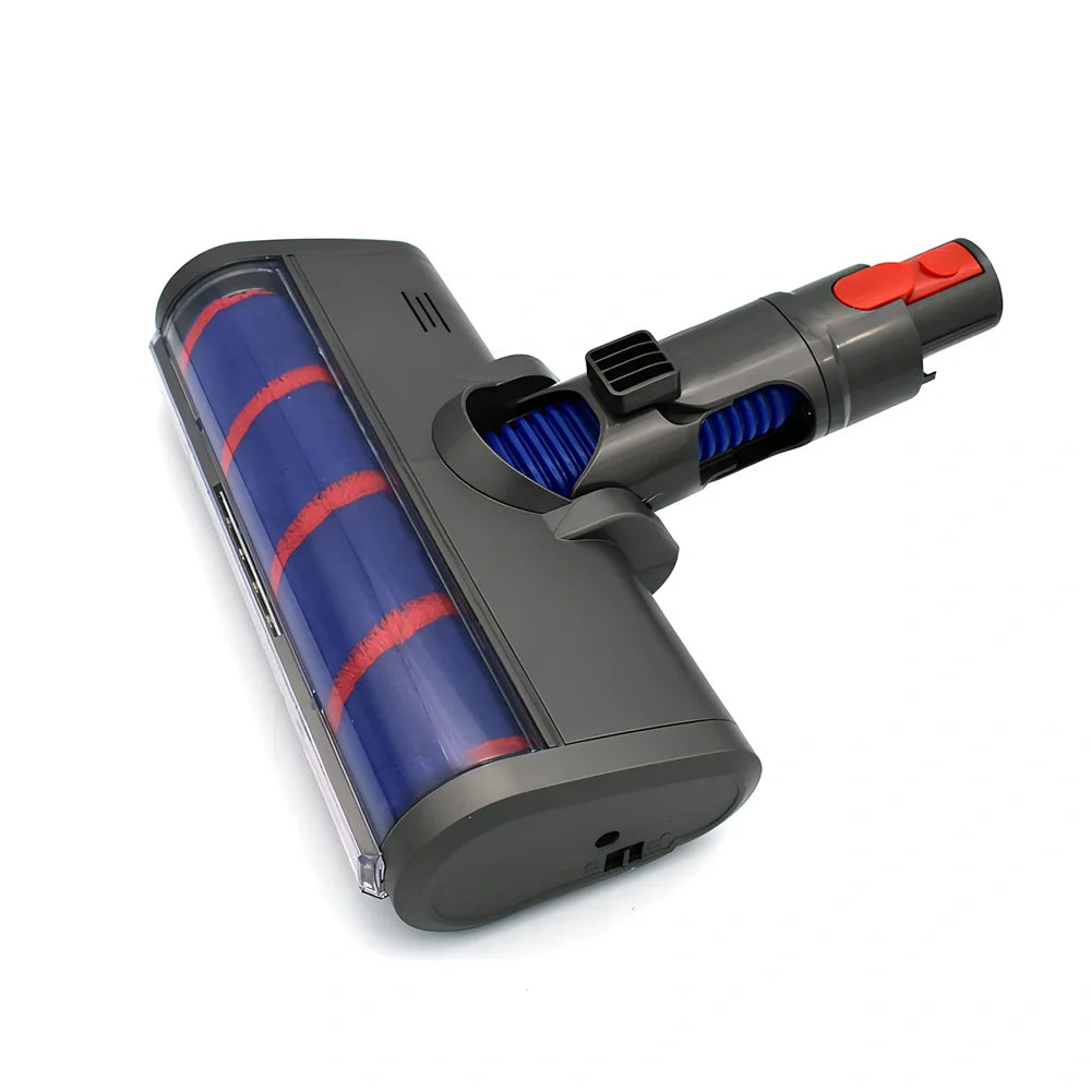 Direct drive rolling brush suction head for Dyson V7 V8 V10 V11, 260mm wide with soft velvet bristles