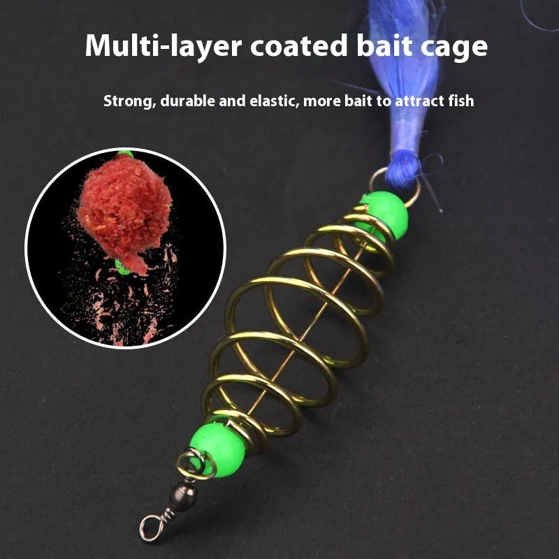 Hand Throw Cast Net for Fishing in Multiple Mesh Sizes with Nylon and Metal Construction, Available in Sizes from 1.5cm to 6.5cm Square Mesh for Catching Bait Fish and Other Species