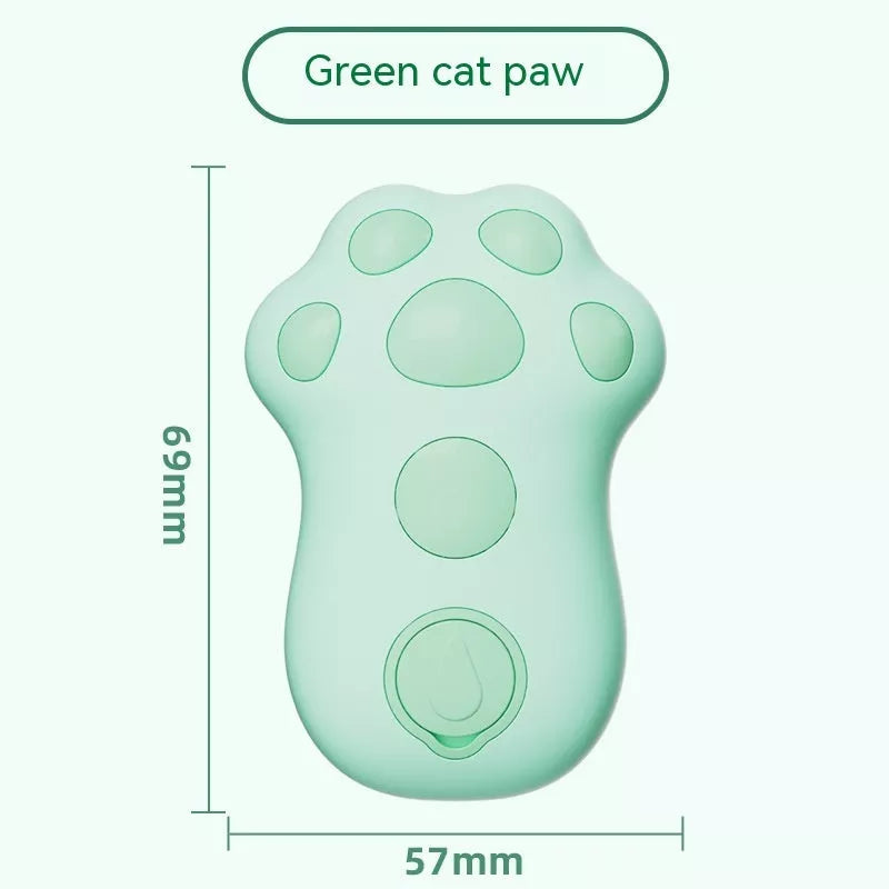 Electric pet spray comb with UV light and steam cleaning feature for dogs and cats