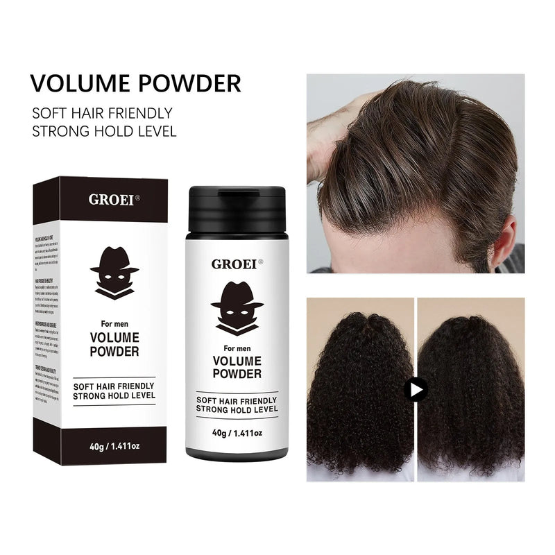 Styling Powder Disposable Oil Control Fluffy Volumising Hair Powder in 40g Size for Refreshing Grease Control and Natural Hair Styling Without Heavy Build-Up