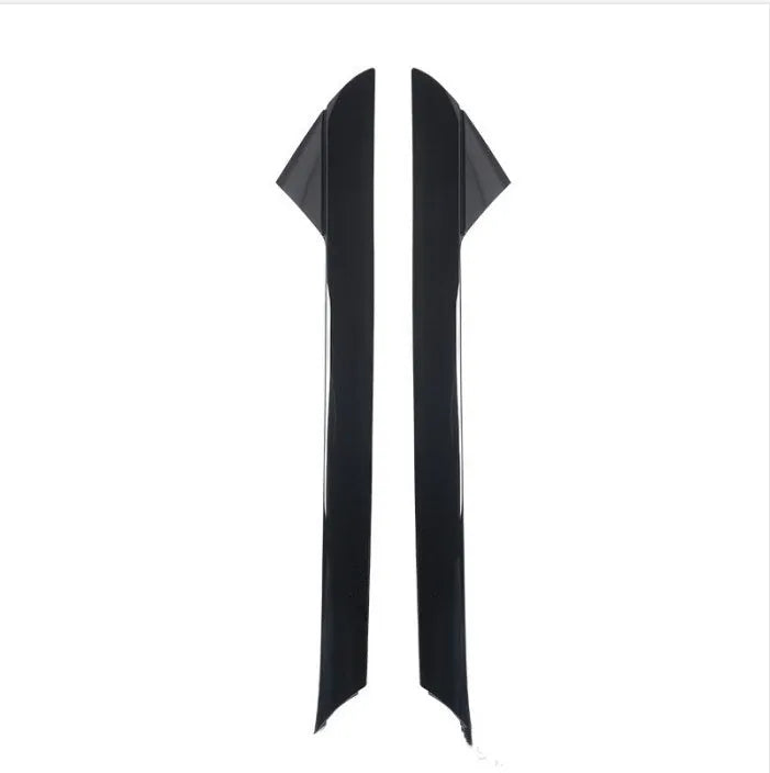 Genuine Ford black front windshield side trim panel, part number BB5Z-7803144-AA.
