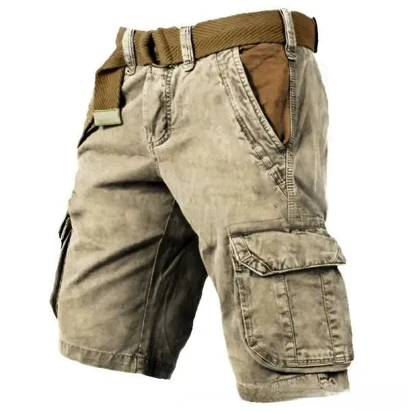Men's loose 3D digital print shorts in cotton-blend fabric, short length, sizes S to 5XL, multiple colours