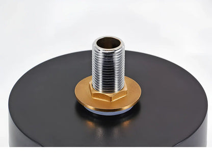 Automatic cup washer with high-pressure spray system for bar counters in black finish