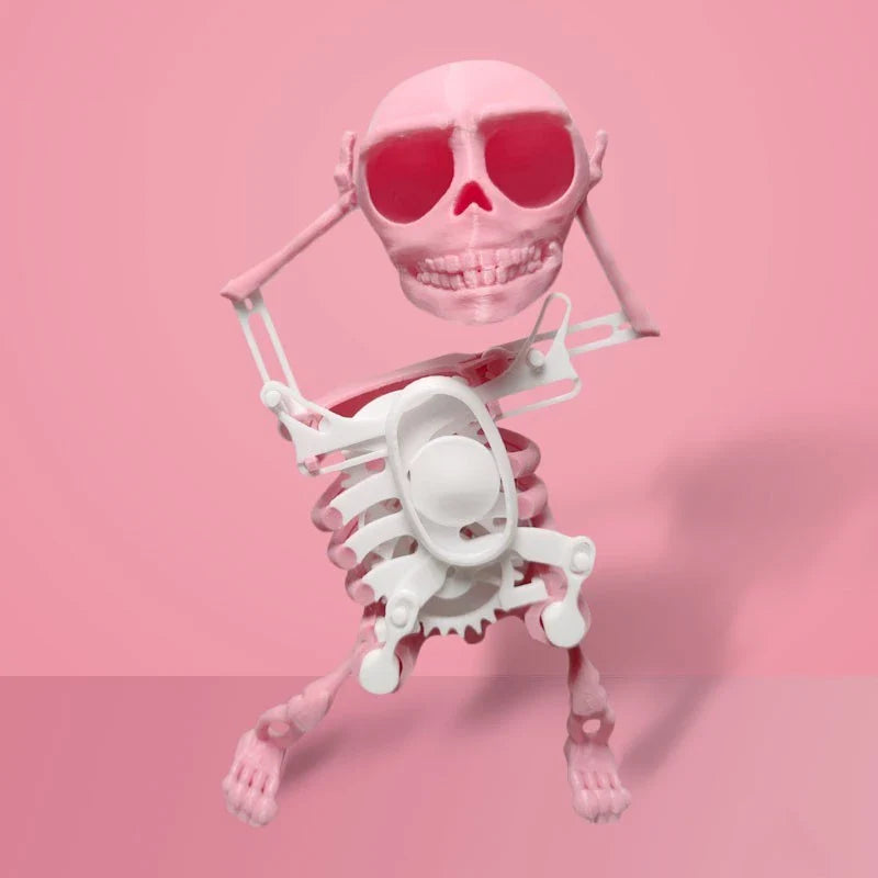 Customizable 3D Skull Desk Toy - Unique Gothic-Inspired Office Accessory for Stress Relief