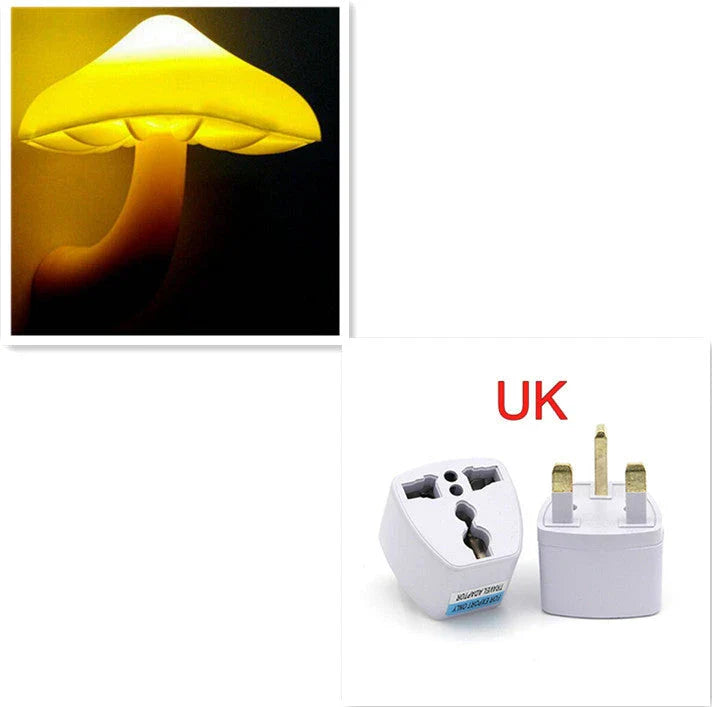 Cozy Bedroom LED Night Light with Motion Sensor - Warm, Energy-Efficient Lighting for Relaxation