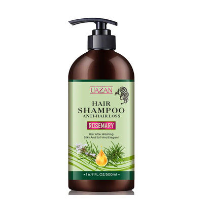 Rosemary shampoo and conditioner set with 500ml bottles, 250ml hair mask, and 50ml hair care oil