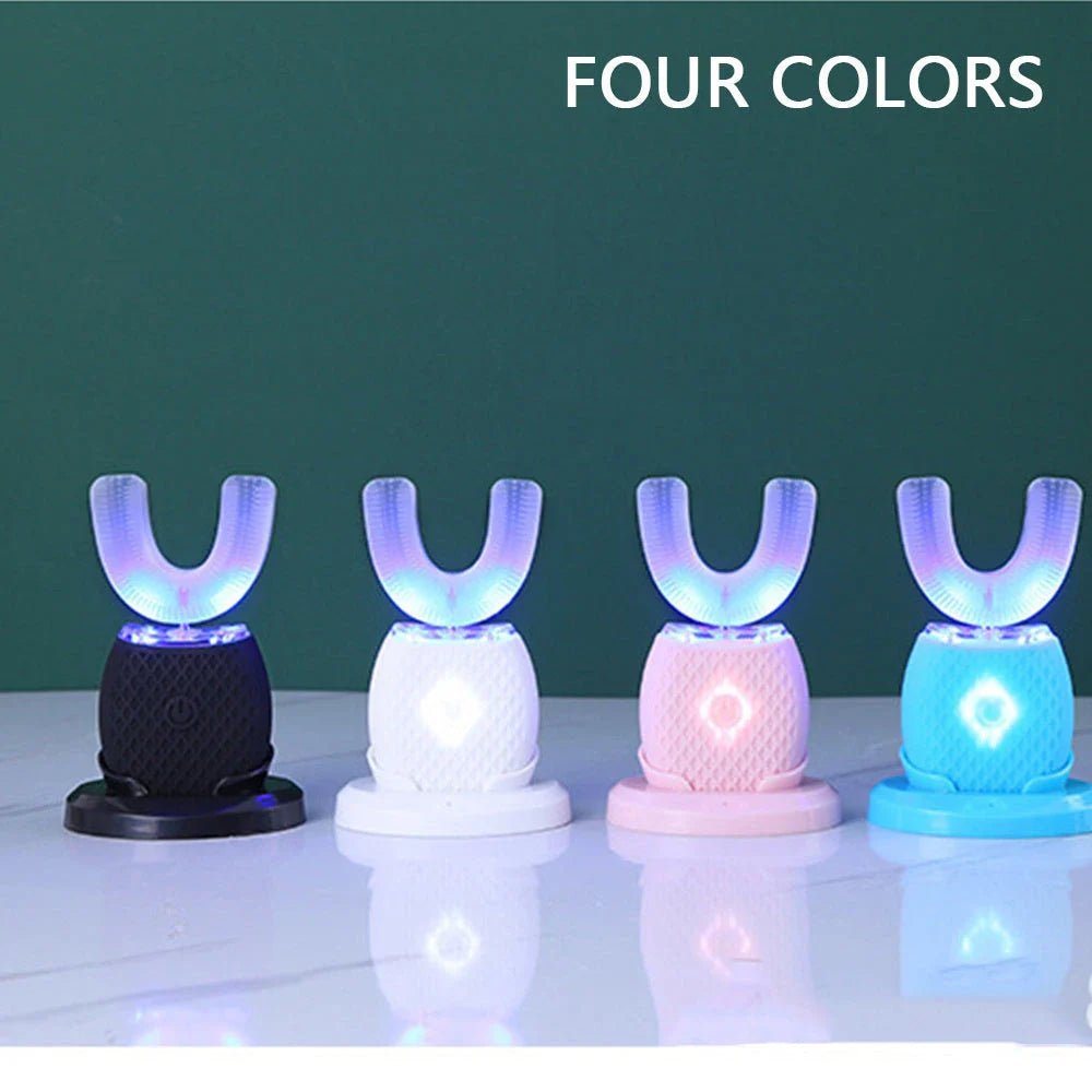 Sonic Electric Toothbrush with U-Shaped Brush Head for Deep Cleaning and Brighter Smile