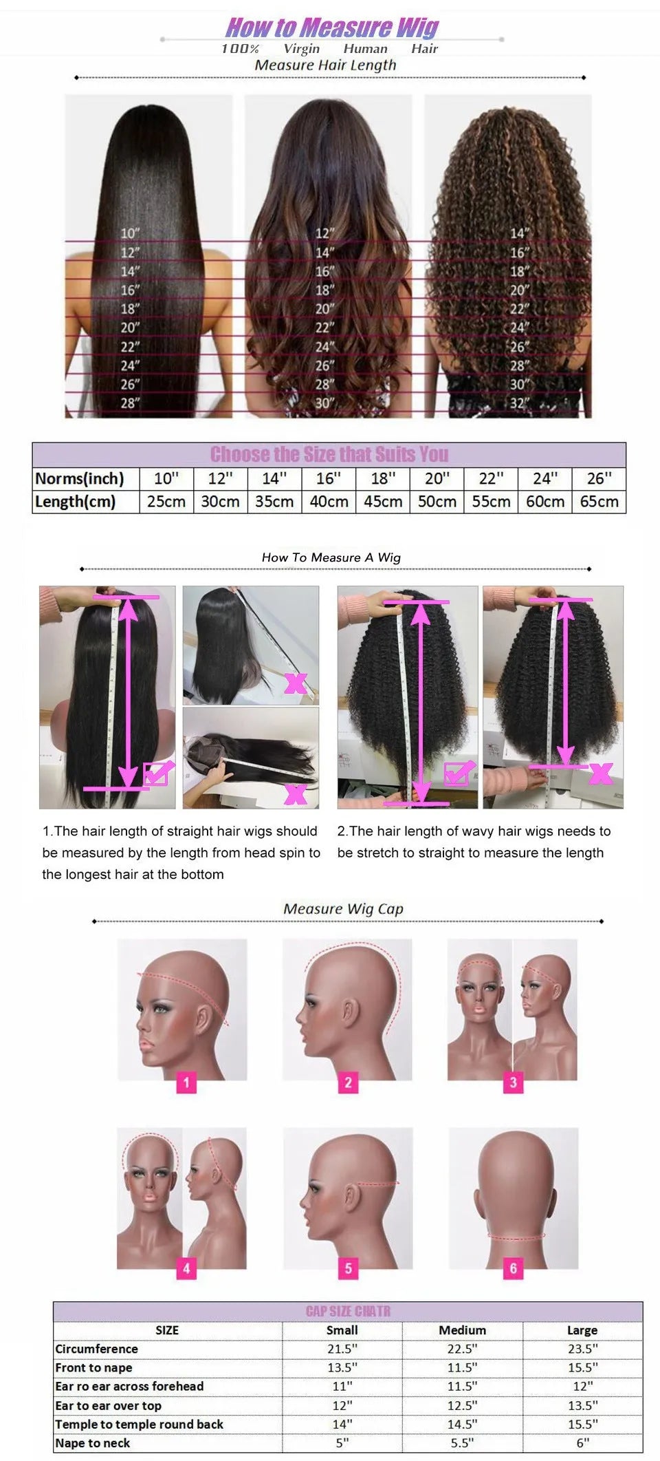 Body wave human hair lace front wig with 13x4 lace part and medium long hair