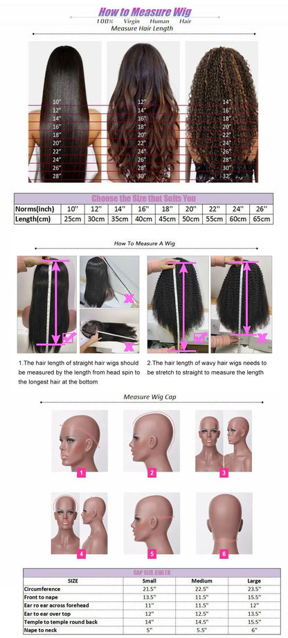 Body wave human hair lace front wig with 13x4 lace part and medium long hair