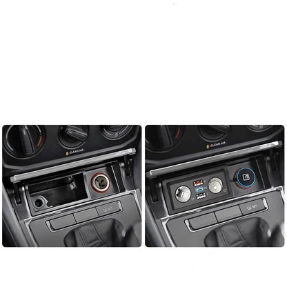 Volkswagen USB car charger with QC3.0 fast charging for Lavida, Bora and Weiling models