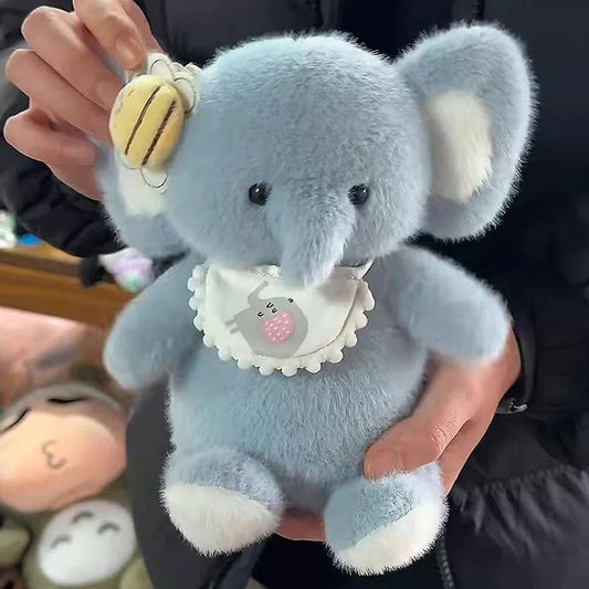 Clapping plush doll with sound functions, 20cm tall with elephant, fox or penguin design