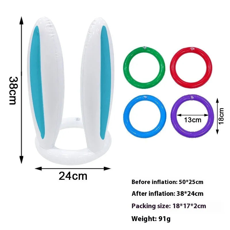 Inflatable Octopus Ferrule Throwing Toy in multiple colours for teenager ability training