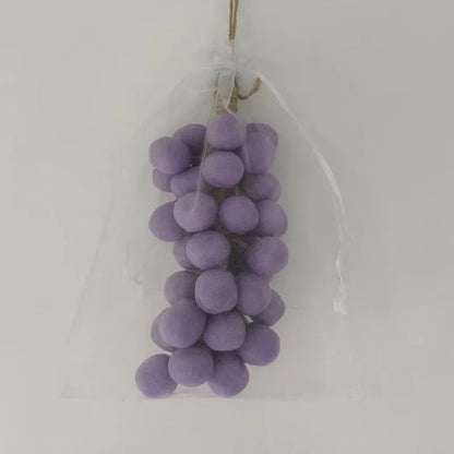 Handmade grape soap bar 120g with black green purple grape or litchi fragrance options