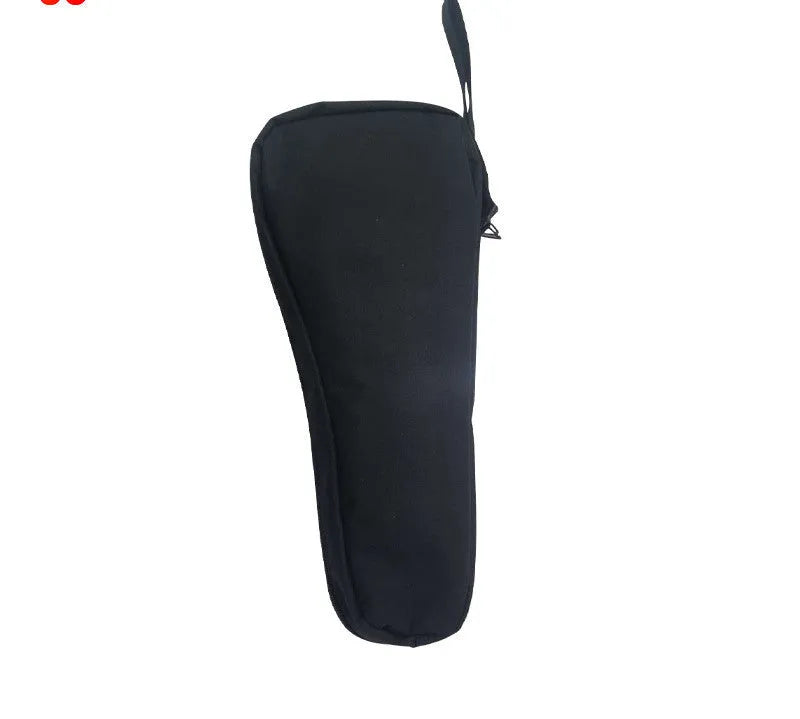 Black cloth storage bag for mobile phone stabilizer accessories measuring 20cm x 15cm x 5cm