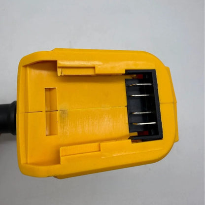 21V lithium battery cordless snow blower and dust cleaner with bare metal head.