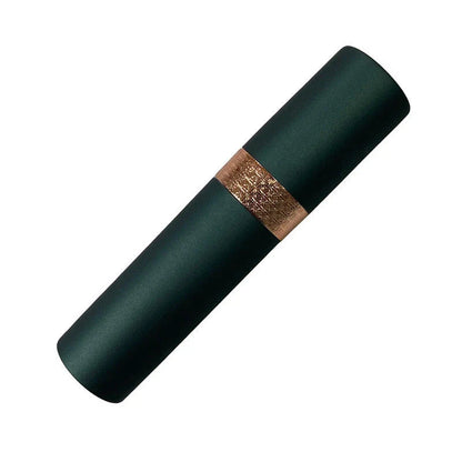 Lipstick-shaped rechargeable hair trimmer with floating 3D head for painless grooming of sensitive areas