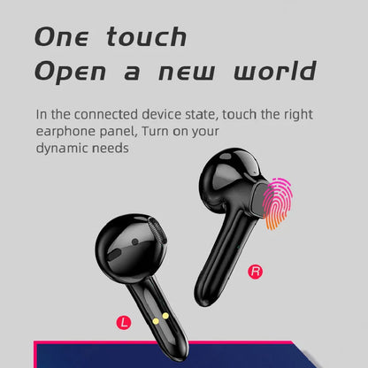 Black wireless Bluetooth gaming headset with noise reduction and low-latency features.
