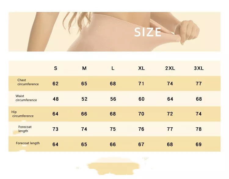 Body-shaping corset in black, skin color, or brown with belly contracting and chest support features