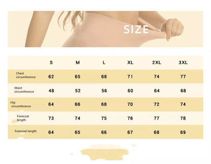 Body-shaping corset in black, skin color, or brown with belly contracting and chest support features