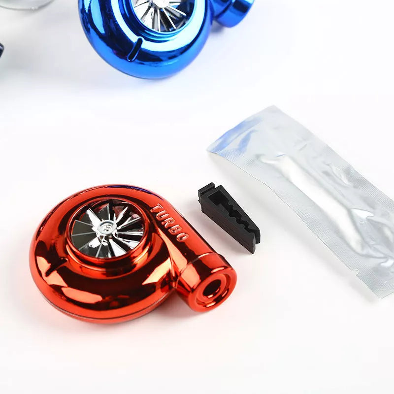 Universal Turbo Car Perfume with rotary air outlet in various colors